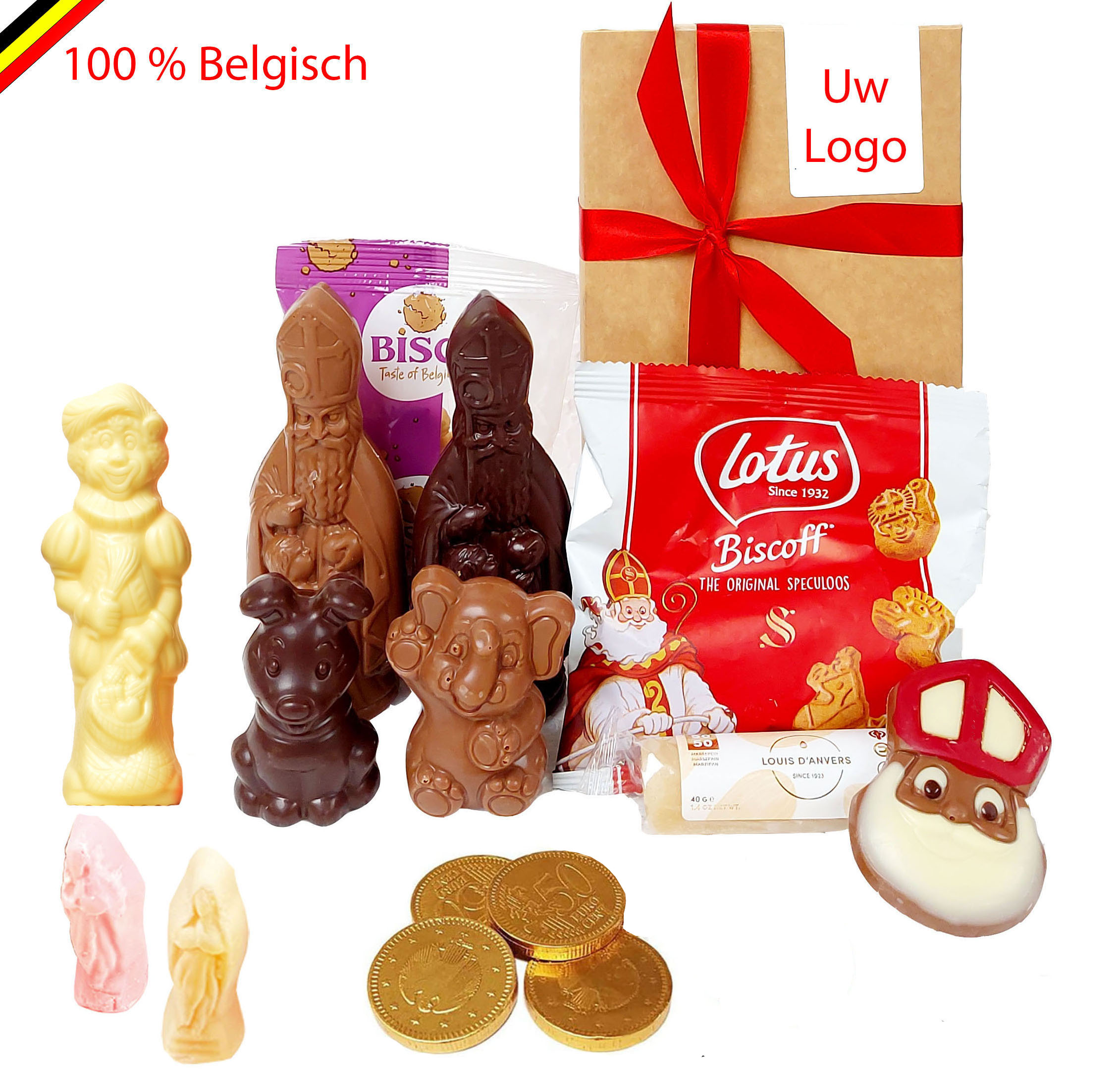 Chocolade Sinterklaas geschenken en pakketten personeel